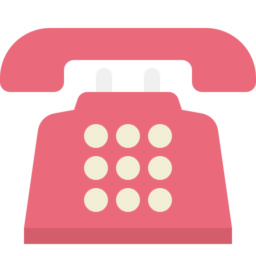 電話のフラットデザインアイコン Iconlab アイコンラボ